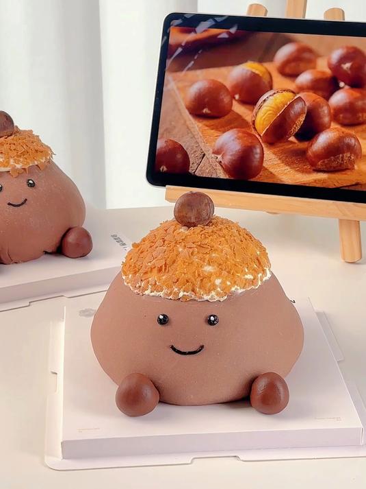 秘境鹿屿搞怪蛋糕的制造过程