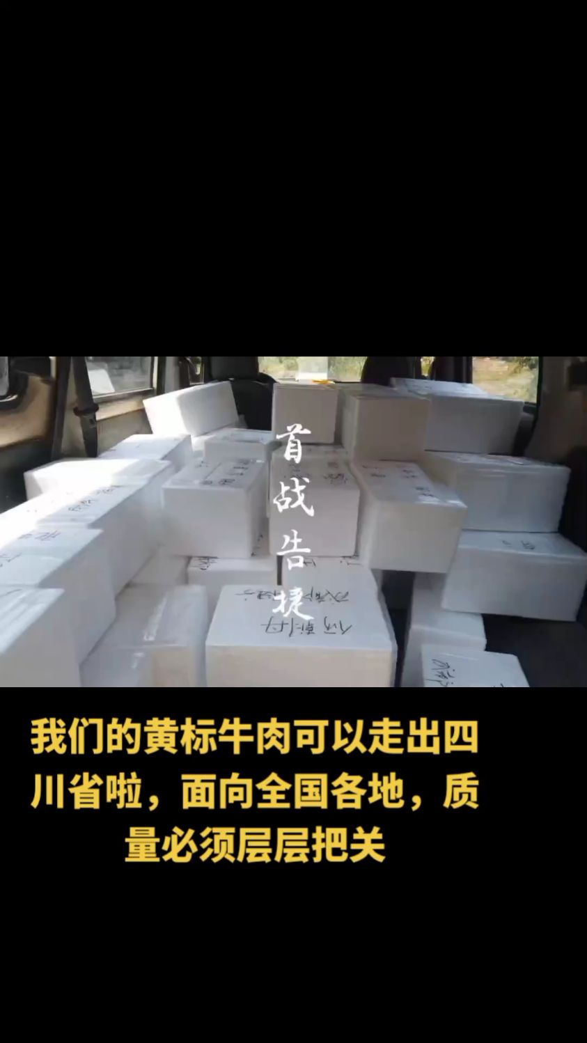 巴蜀土黄牛肉