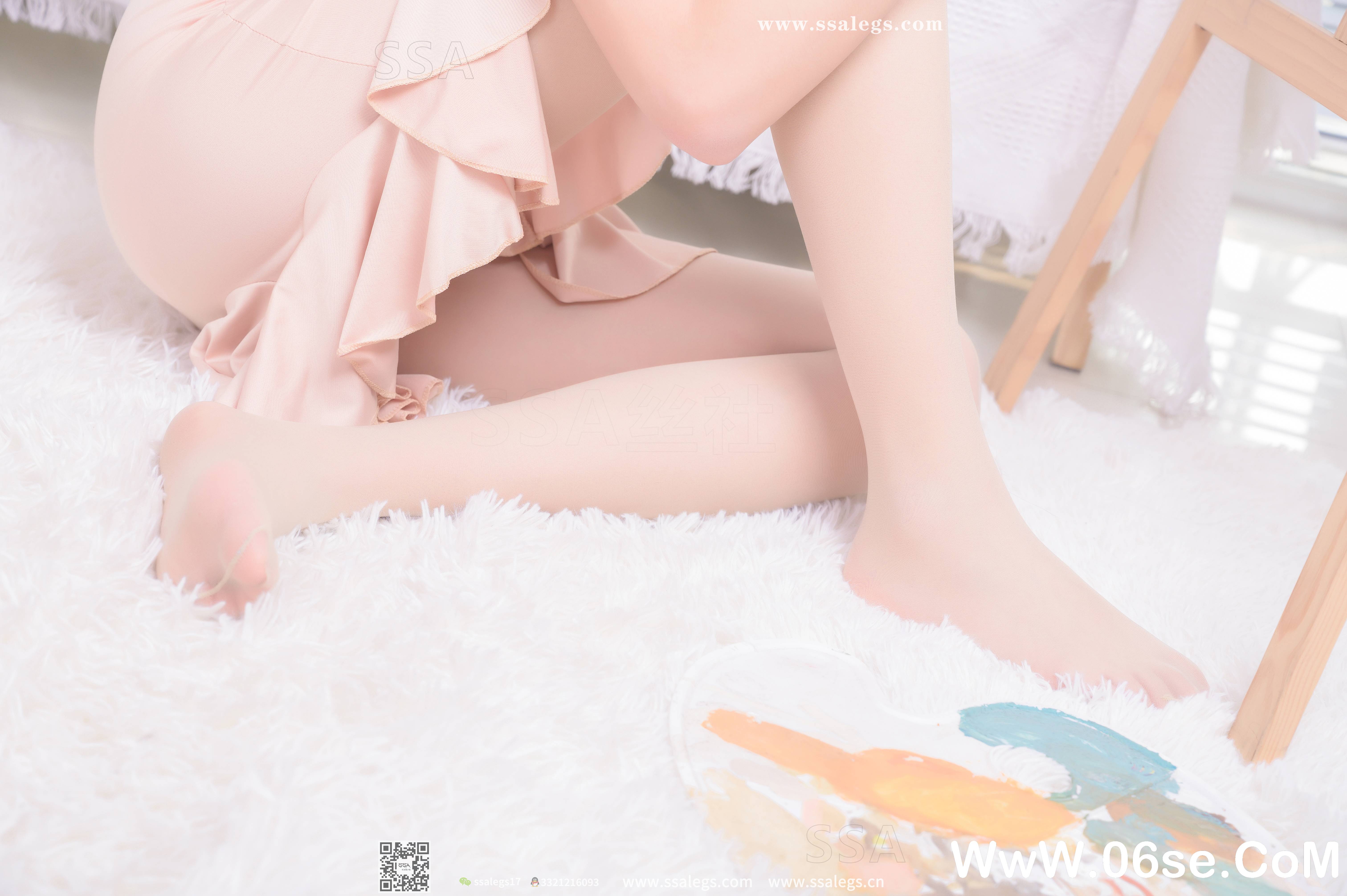 图片[149]-[SSA丝社] NO.340 素素画师少女的透明高跟鞋肉丝袜(上)[153P1.43G]-六色网