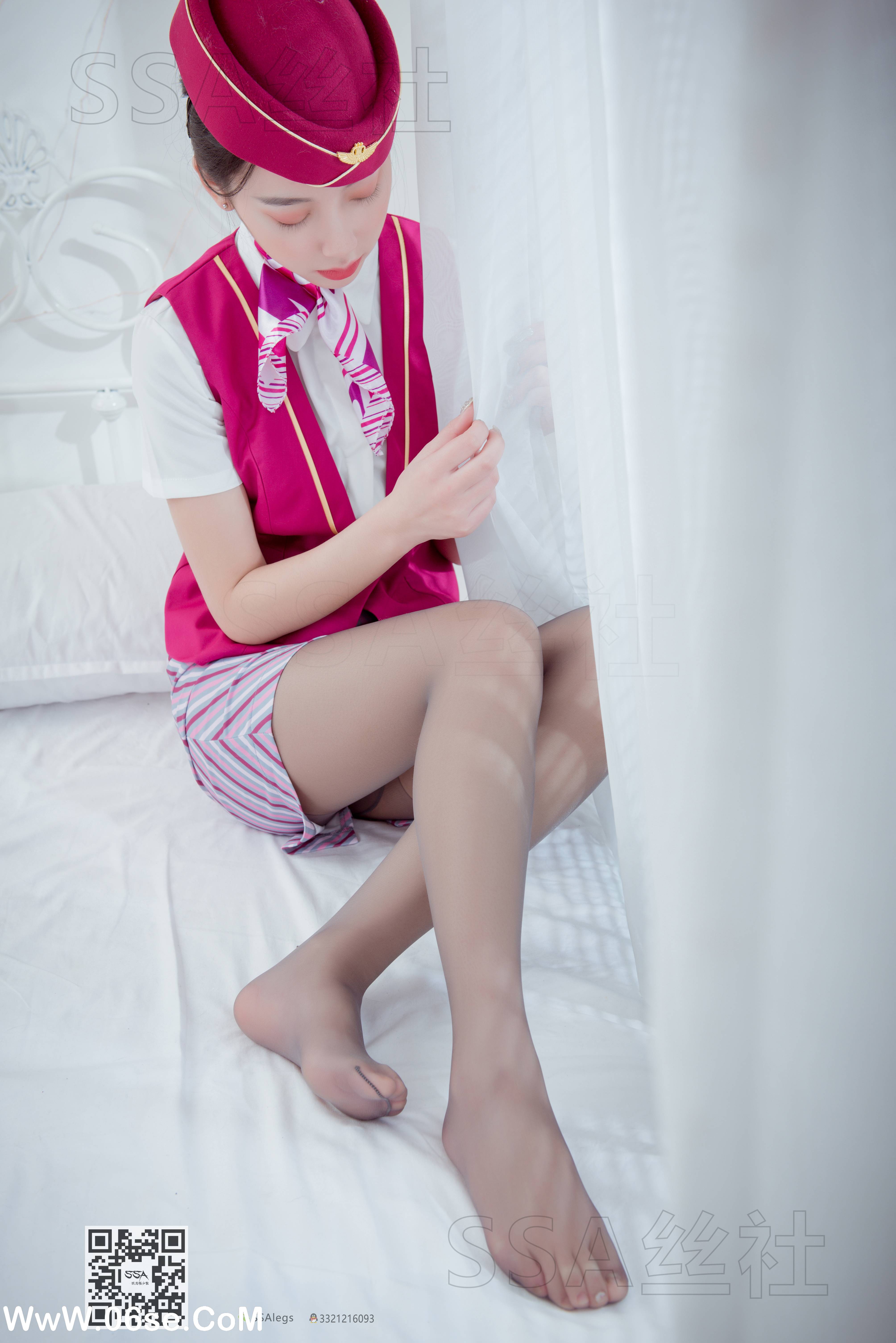 图片[109]-[SSA丝社] NO.090 大大 腿模大大的空姐制服秀[148P1.36G]-六色网