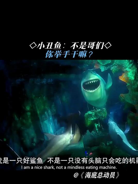 小丑鱼:不是哥们,你举手干嘛?