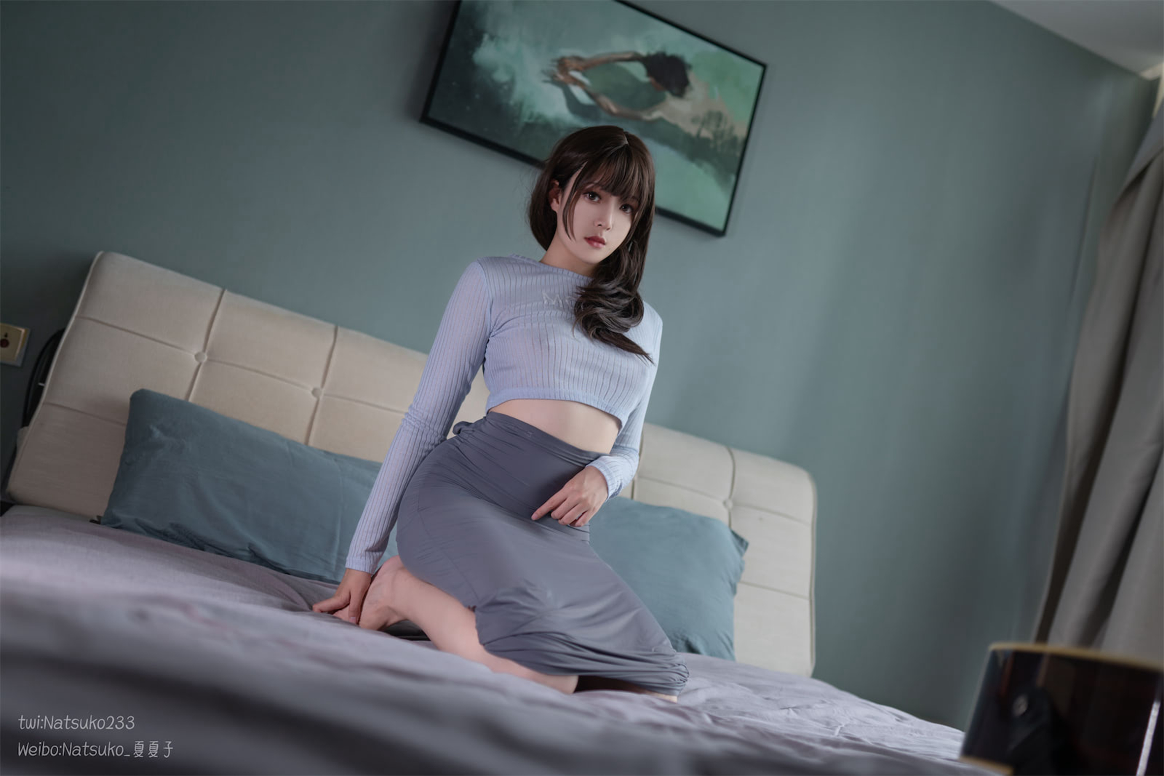 图片[32]-Natsuko夏夏子 NO.003 — 吉他妹妹 [48P195M]-六色网