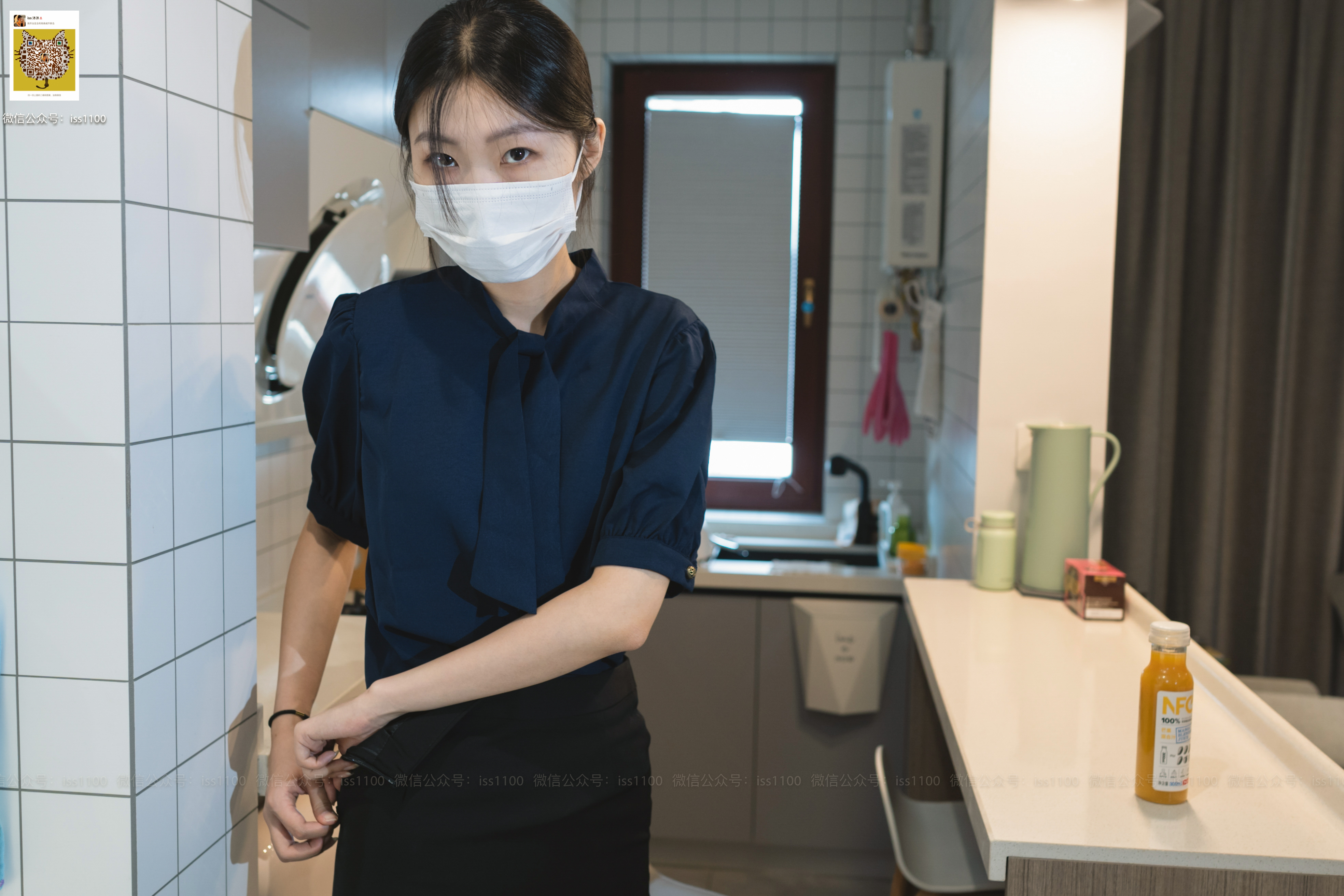 图片[48]-ISS公众号系列 – 美晗 蓝色衬衫[101P+1V599M]-六色网
