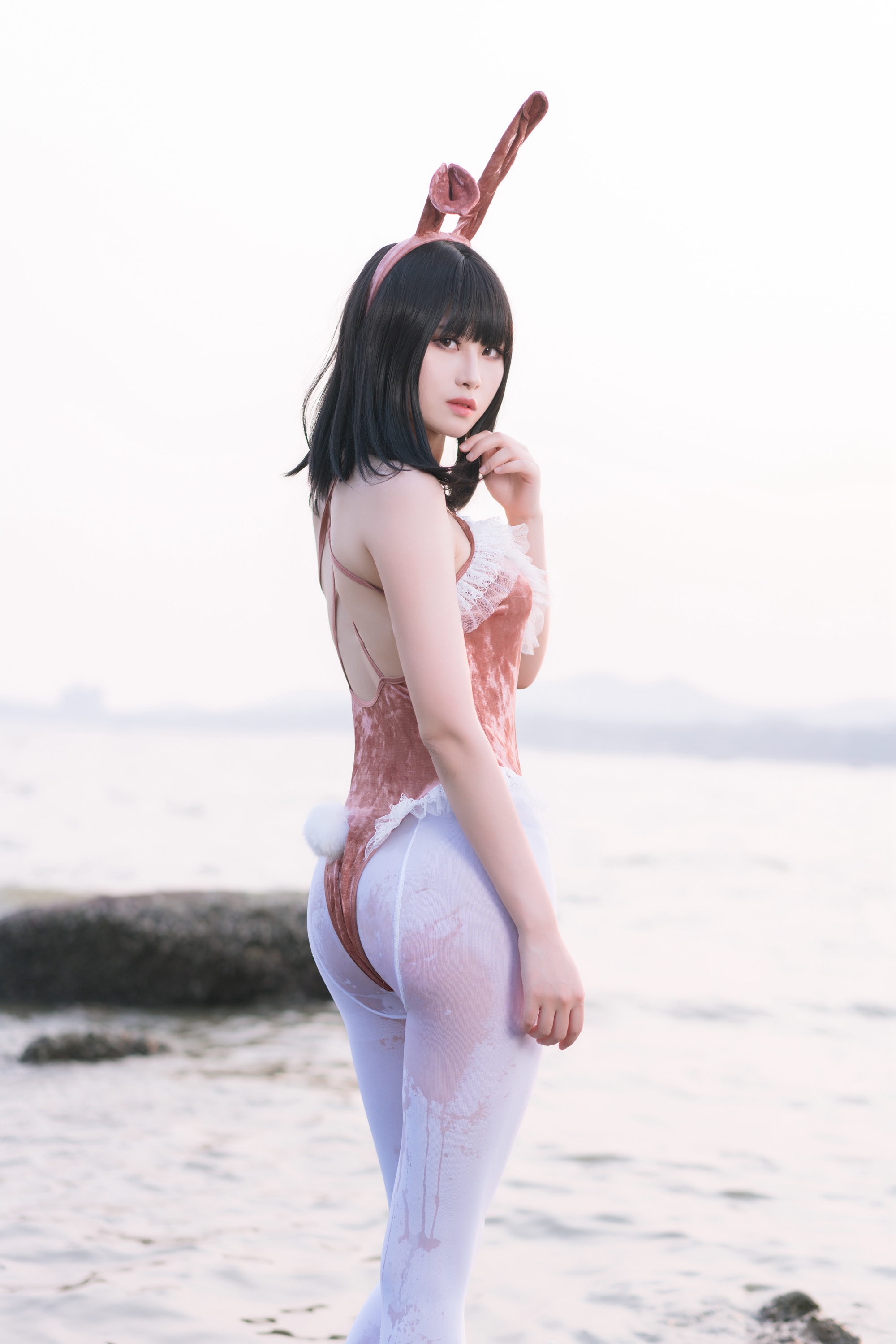 图片[21]-田璐璐 NO.001 — 粉兔[25P59M]-六色网