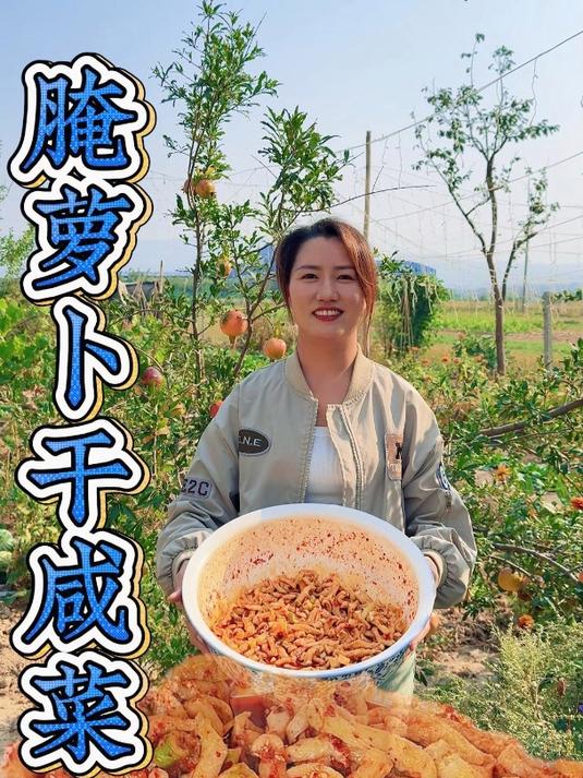 酸辣爽口的萝卜干咸菜教程双手奉上