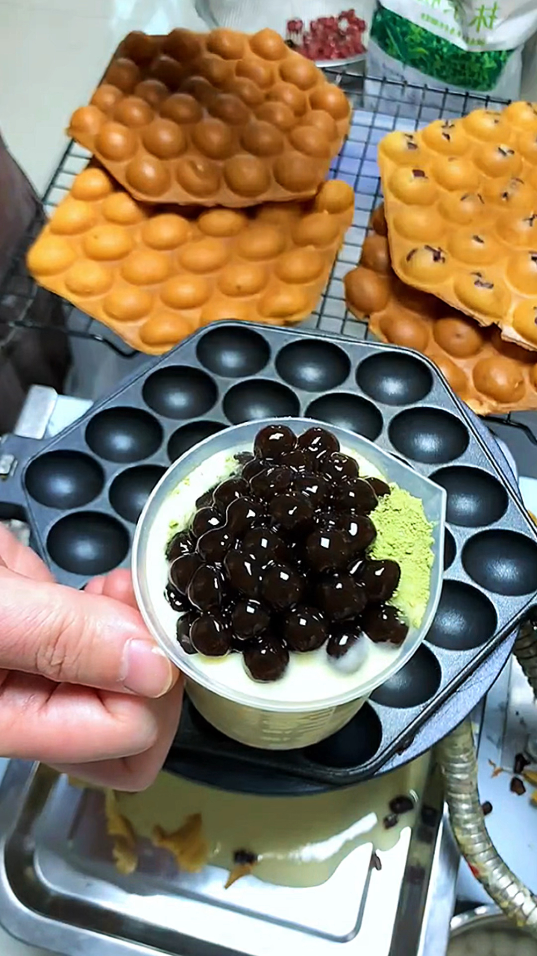 混合口味鸡蛋仔