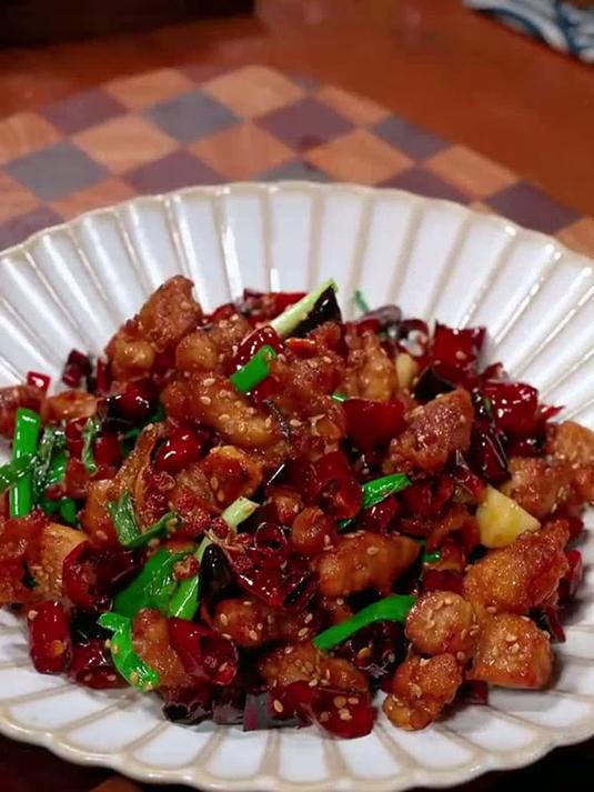 以后你要是想吃辣子鸡，你就像我这样做，麻辣鲜香又下饭辣子鸡