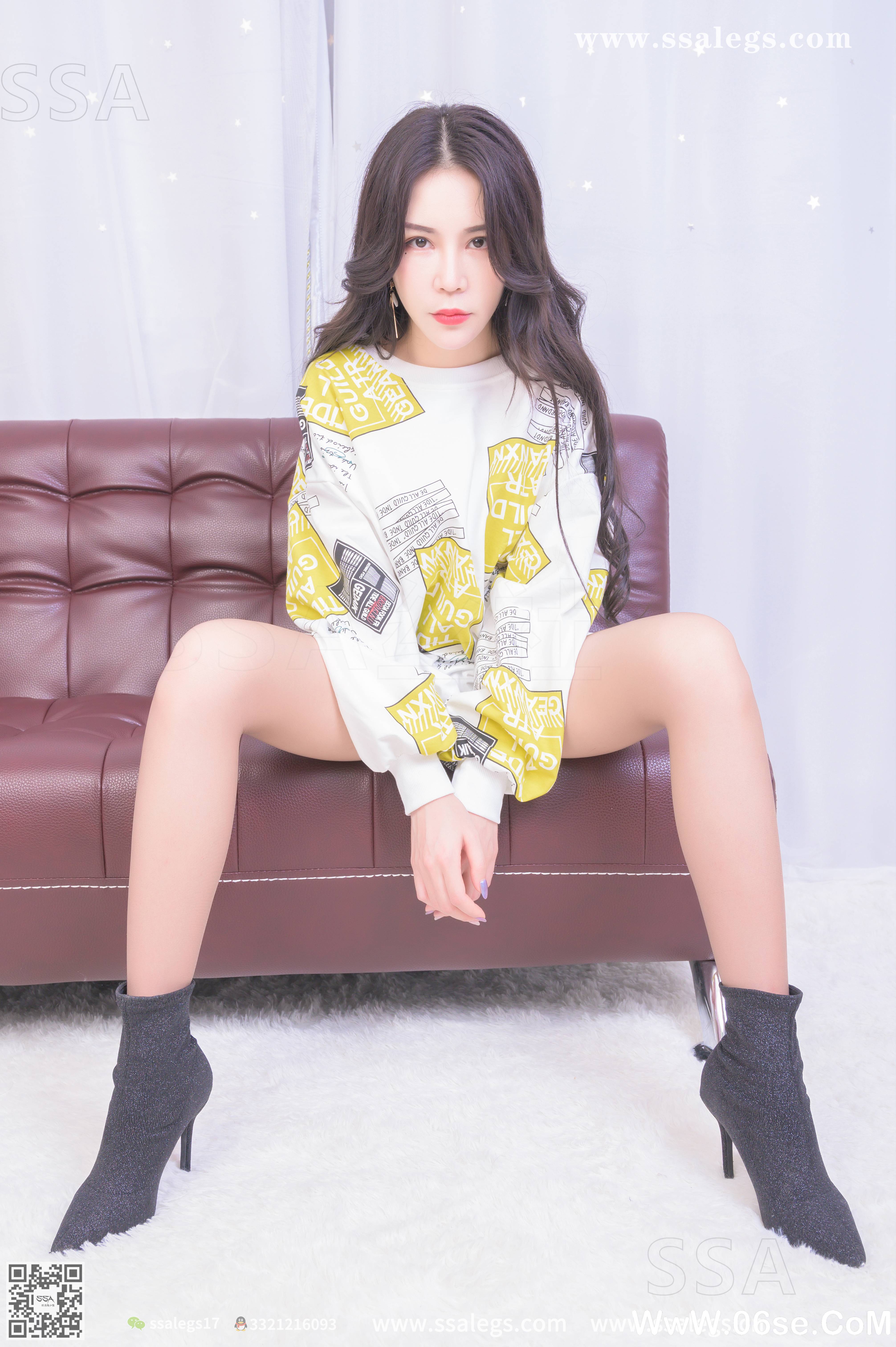 图片[43]-[SSA丝社] NO.328 娜娜御姐的缘味咖啡丝袜写真(上)[117P1.55G]-六色网