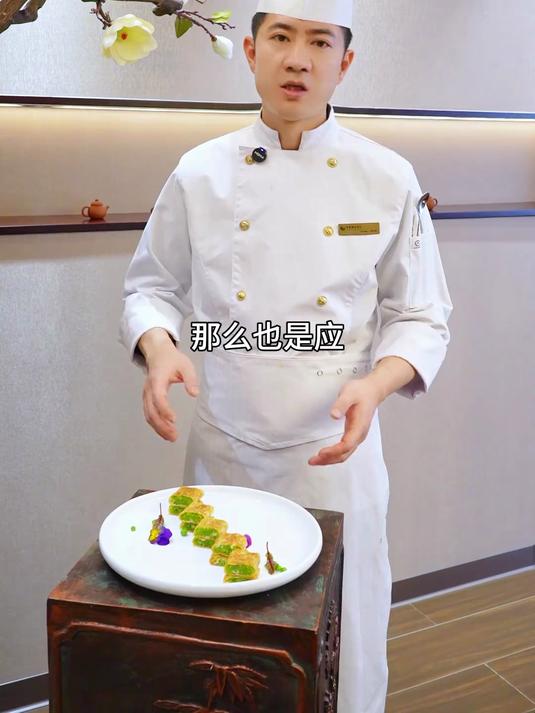 五台山佛门素烧鹅，作为四大佛教圣地之一，结合春笋推出新菜式