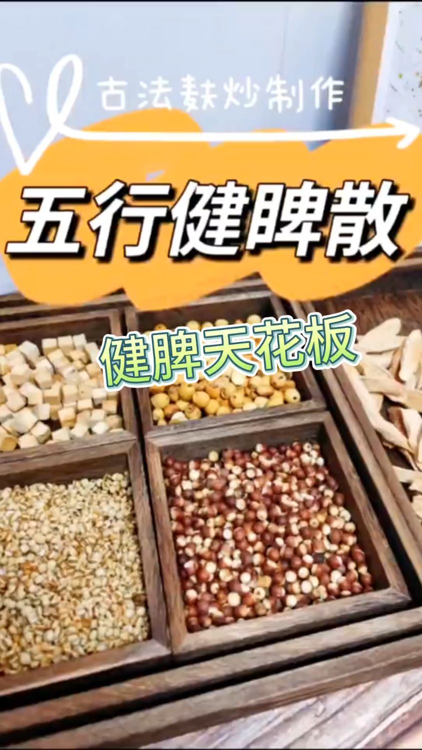 古法麸炒健脾天花板——五行健脾散