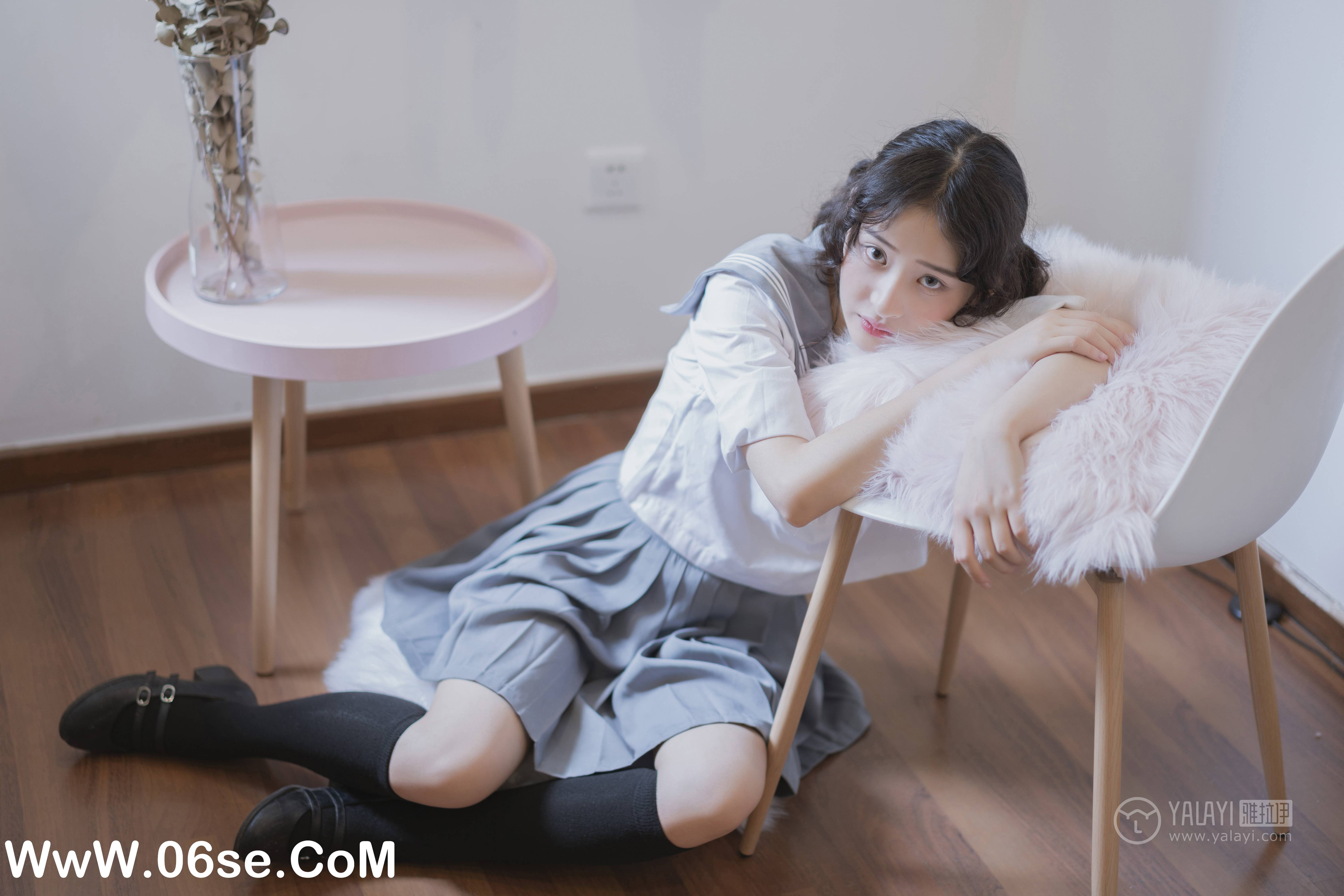 图片[46]-[YALAYI雅拉伊] No.349 清纯学生妹 西子-六色网