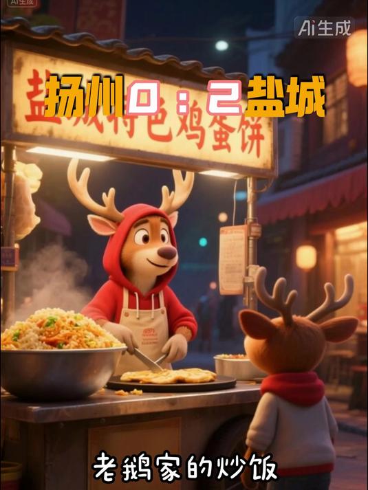 “苏超”战报:扬州队0:2盐城队
