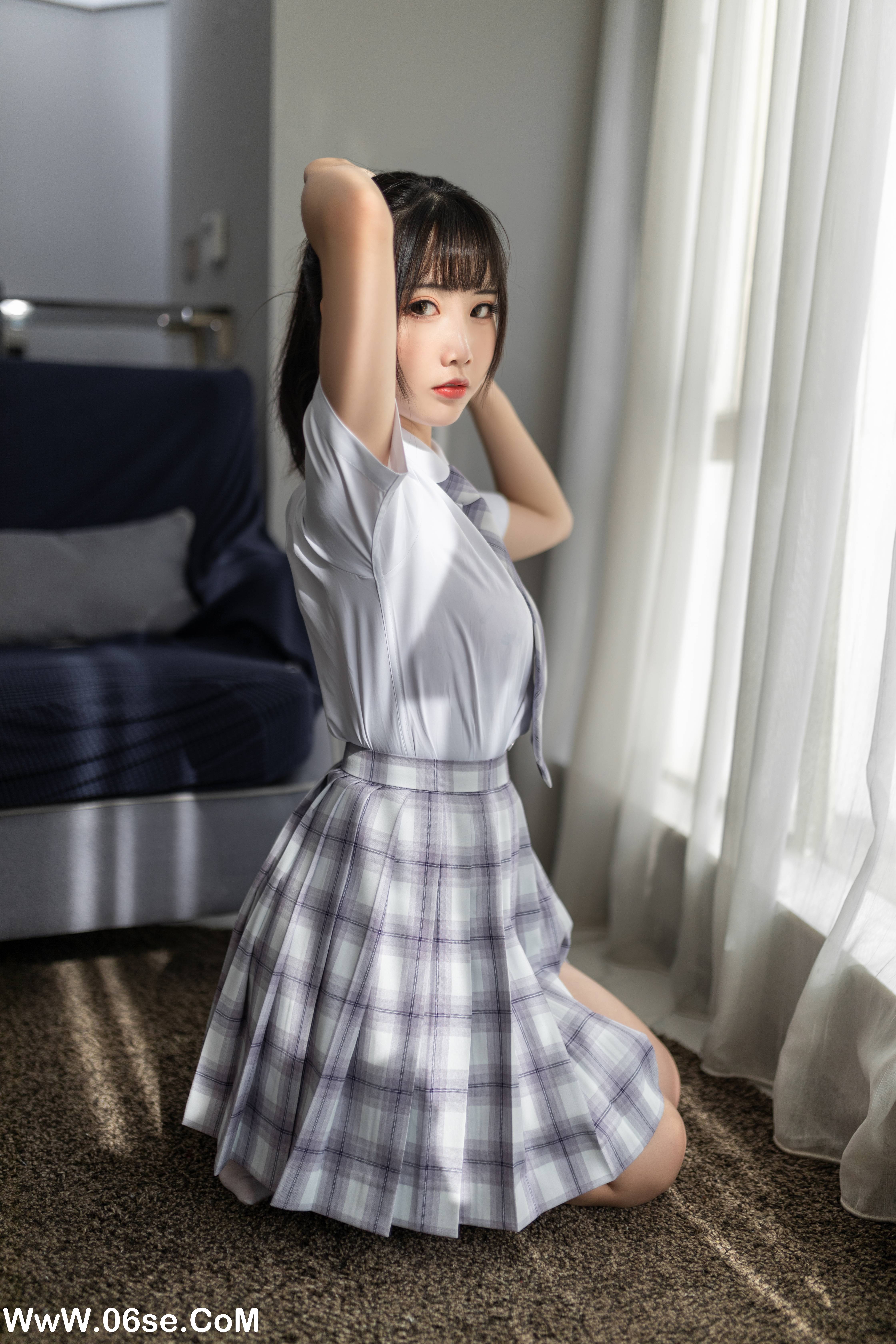 图片[10]-Coser面饼仙儿 NO.030 – 制服少女[40P537M]-六色网