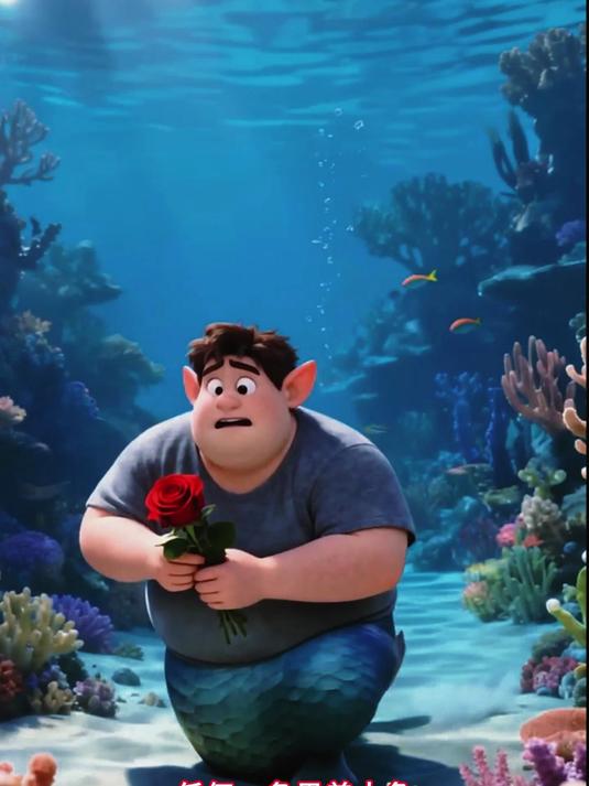 胖头鱼为了美人鱼公主逆袭成男神！