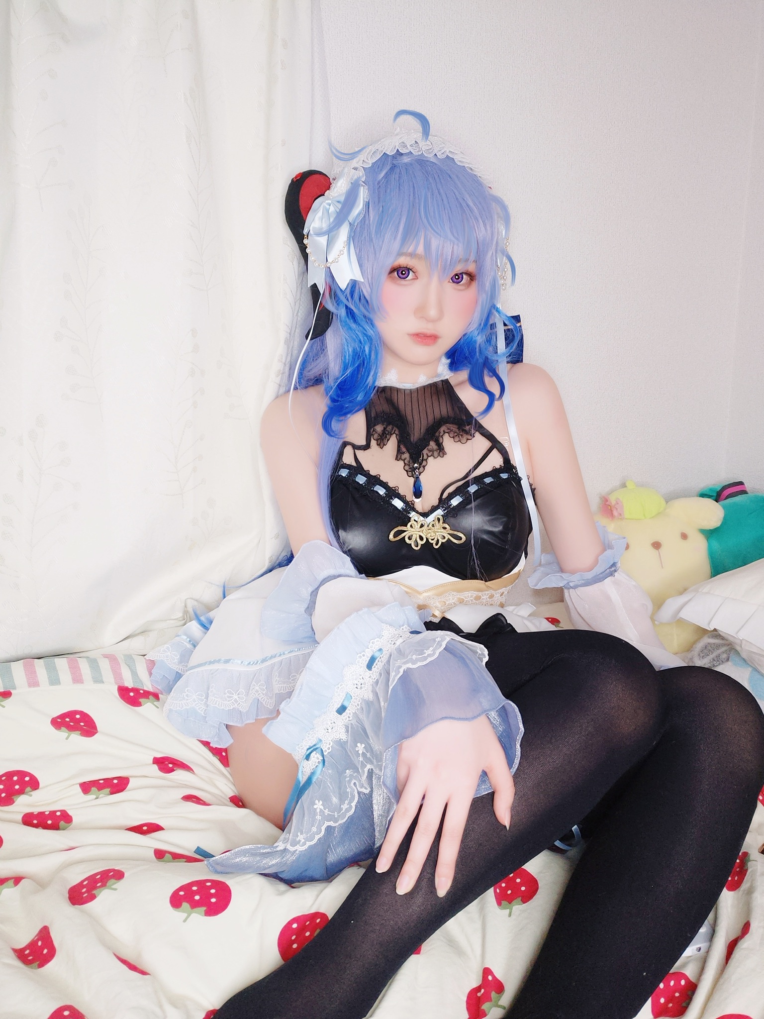 图片[26]-Yuki亭 NO.001 — 甘雨メイド [34P50M]-六色网