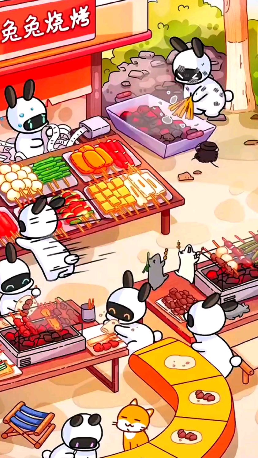 小兔子真是太可爱了