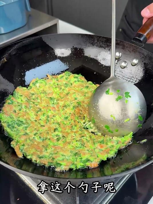 香菜炒鸡蛋太下饭了,做法还超简单 香菜炒鸡蛋 13