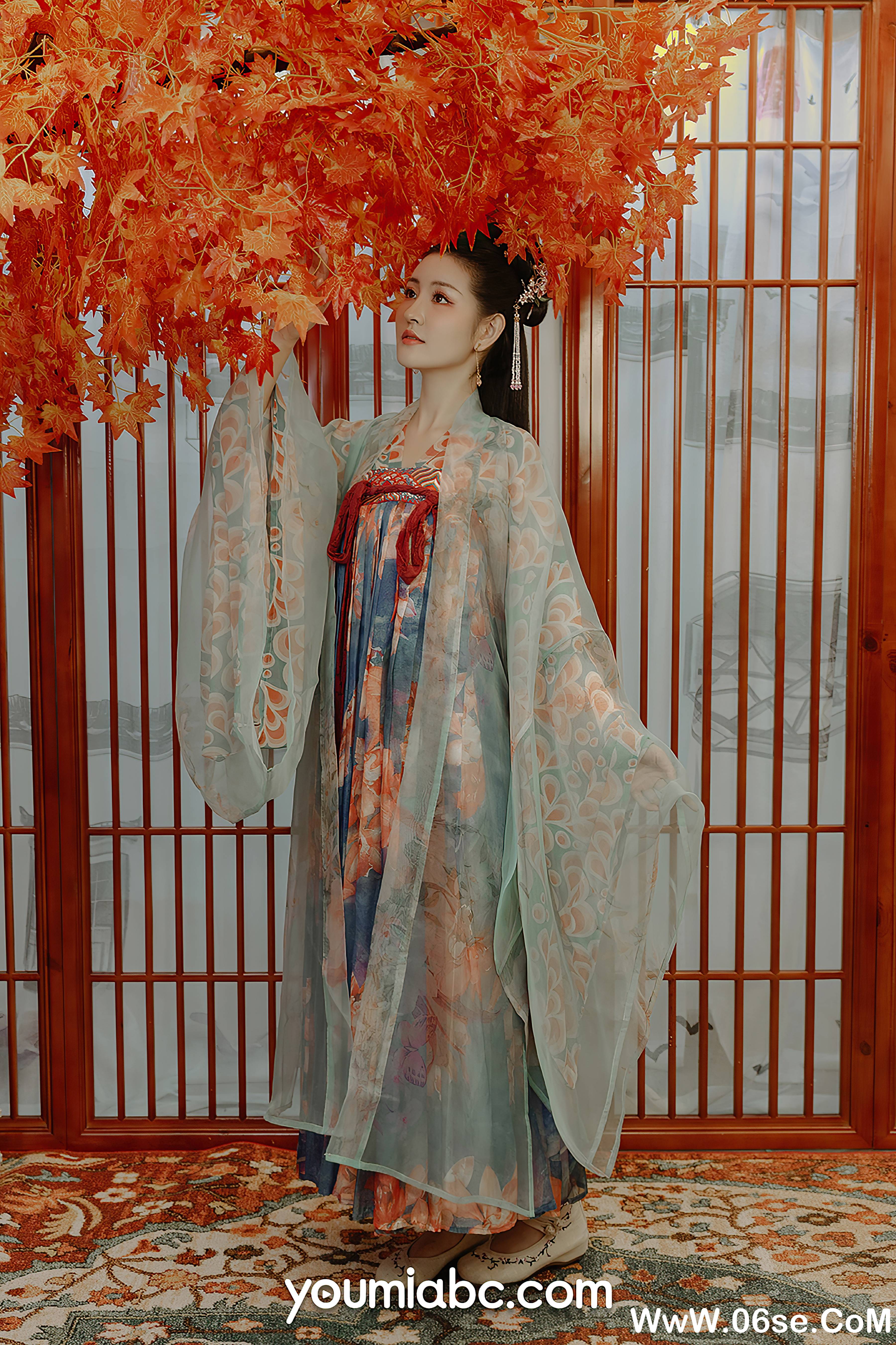 图片[6]-[YouMi尤蜜] 2021.01.15 绝世花魁 沈梦瑶[43+1P1.02G]-六色网