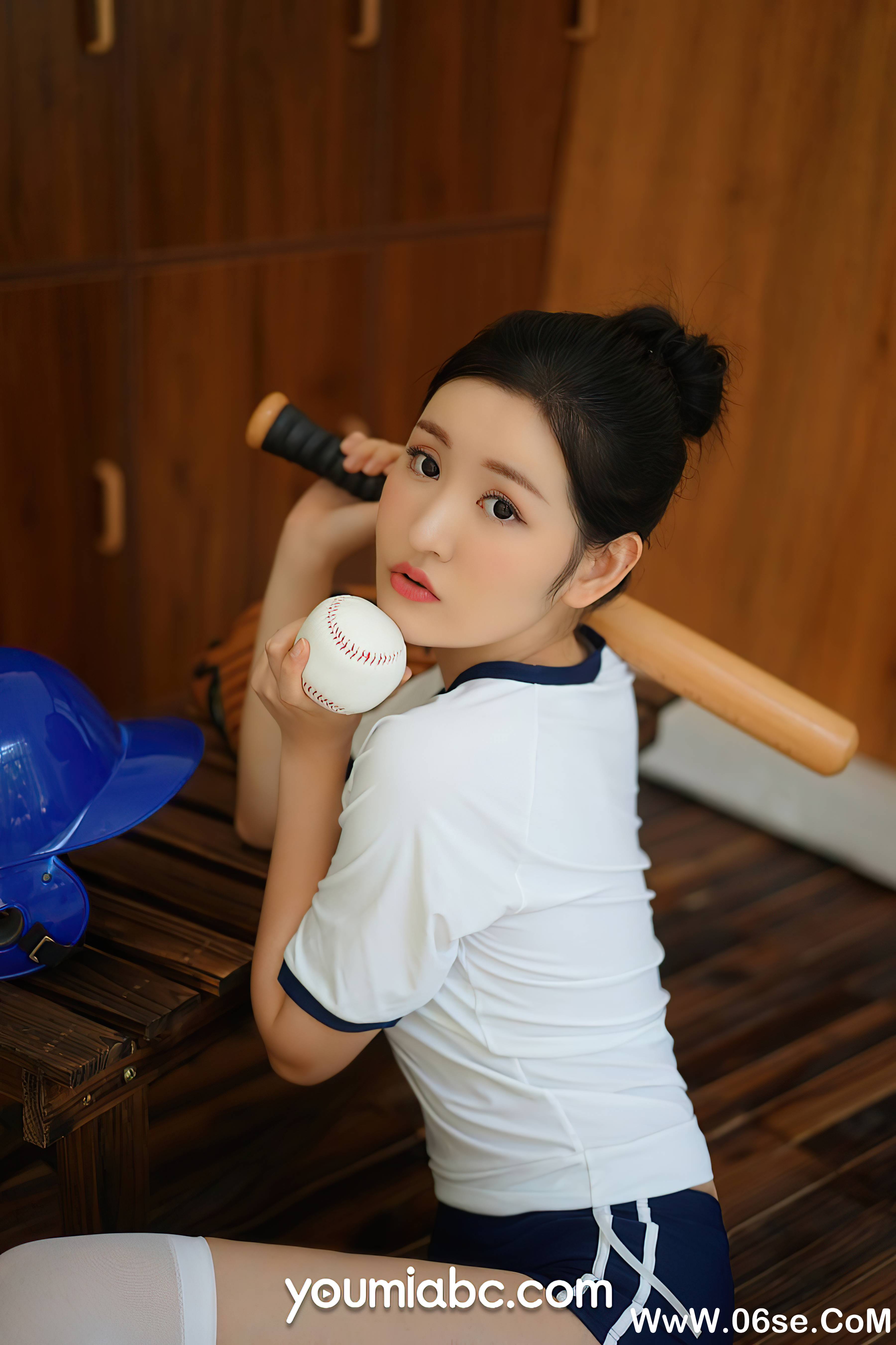 图片[12]-[YouMi尤蜜] 2021.07.05 棒球少女心动signal 沈梦瑶[32+1P690M]-六色网