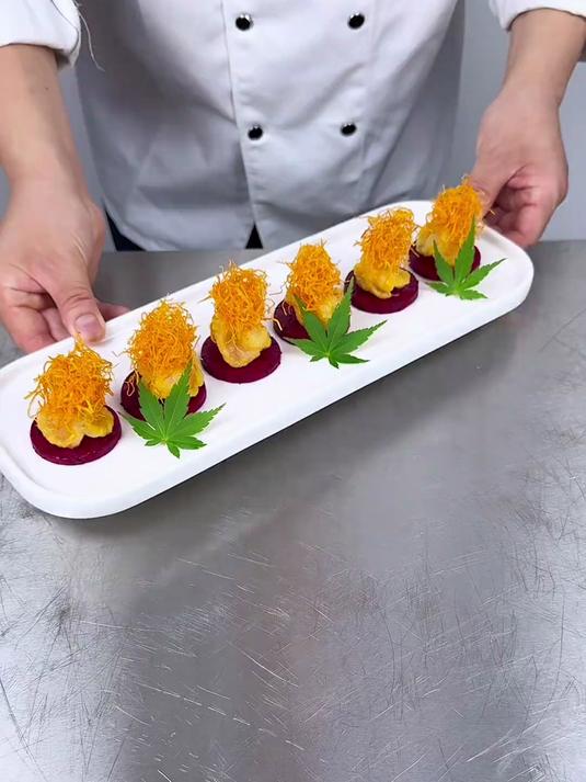 凉菜摆盘装饰技巧