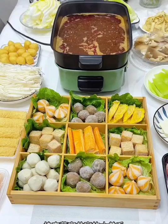 爱吃火锅麻辣烫的的,安井家的火锅丸子组合你们一定要试试