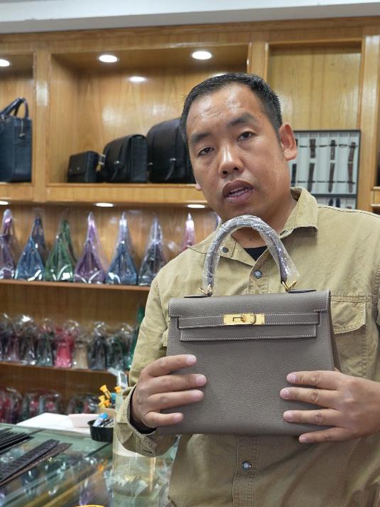 喜龙哥严选广州鳄鱼皮男包女包,公文包、铂金包凯莉包一件艺术品