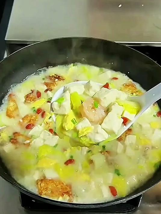 鸡蛋豆腐汤的做法