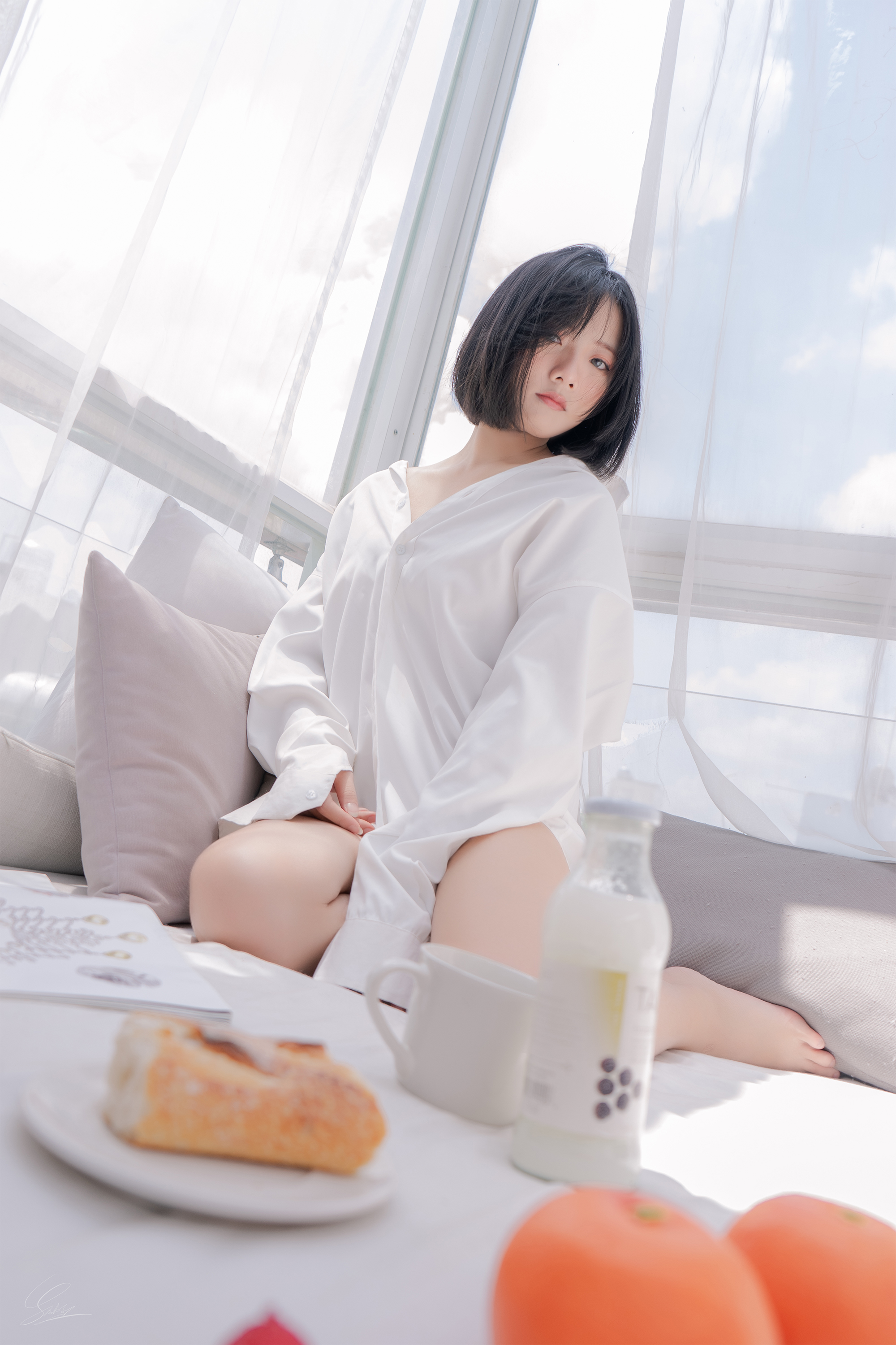 图片[4]-Messie Huang写真 NO.004 — Boyfriend’s shirt[26P60M]-六色网