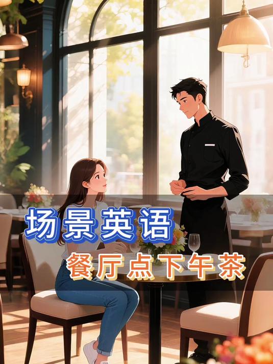 场景英语:餐厅点下午茶