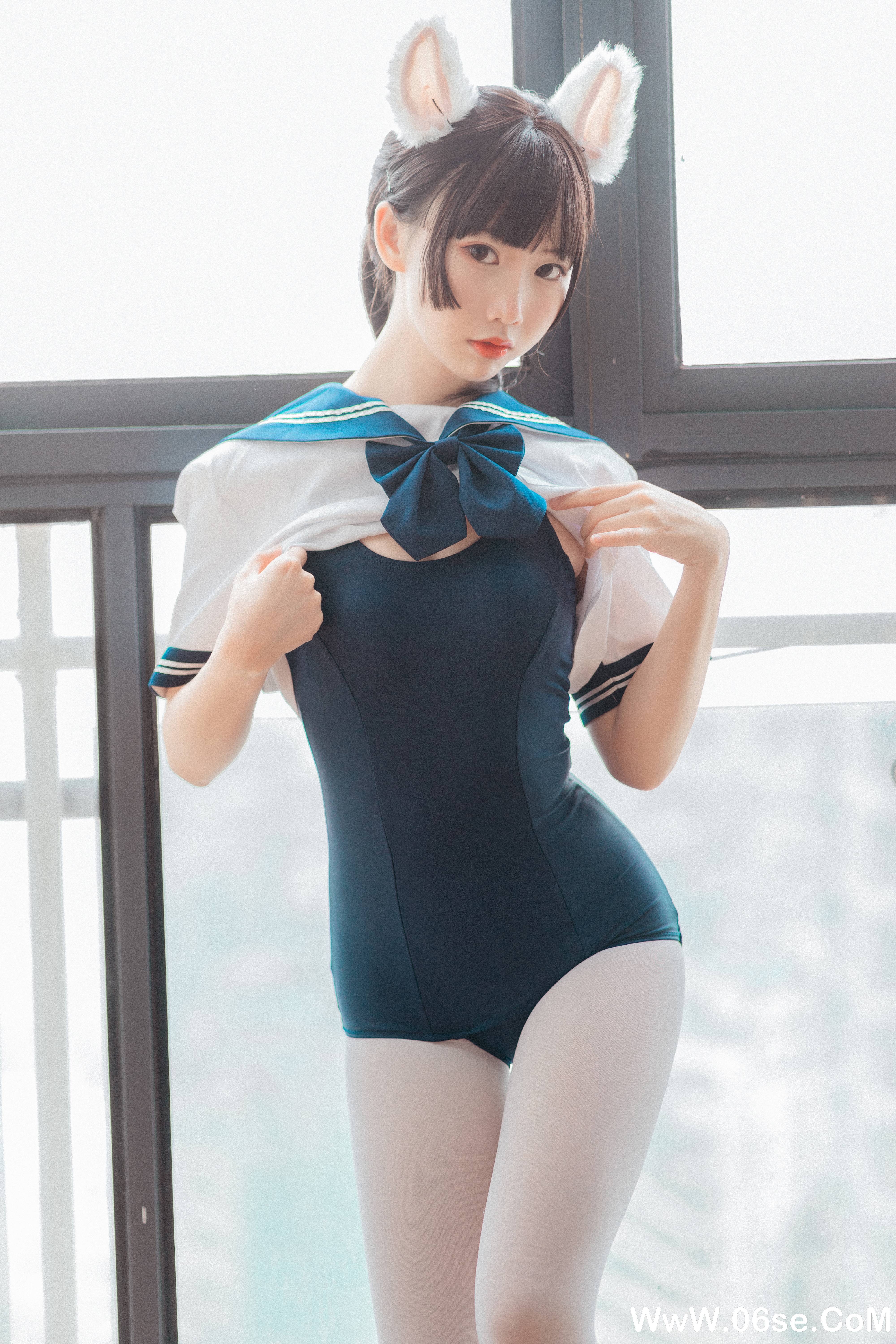 图片[18]-Coser面饼仙儿 NO.112— 水手服 死库水[35P291M]-六色网