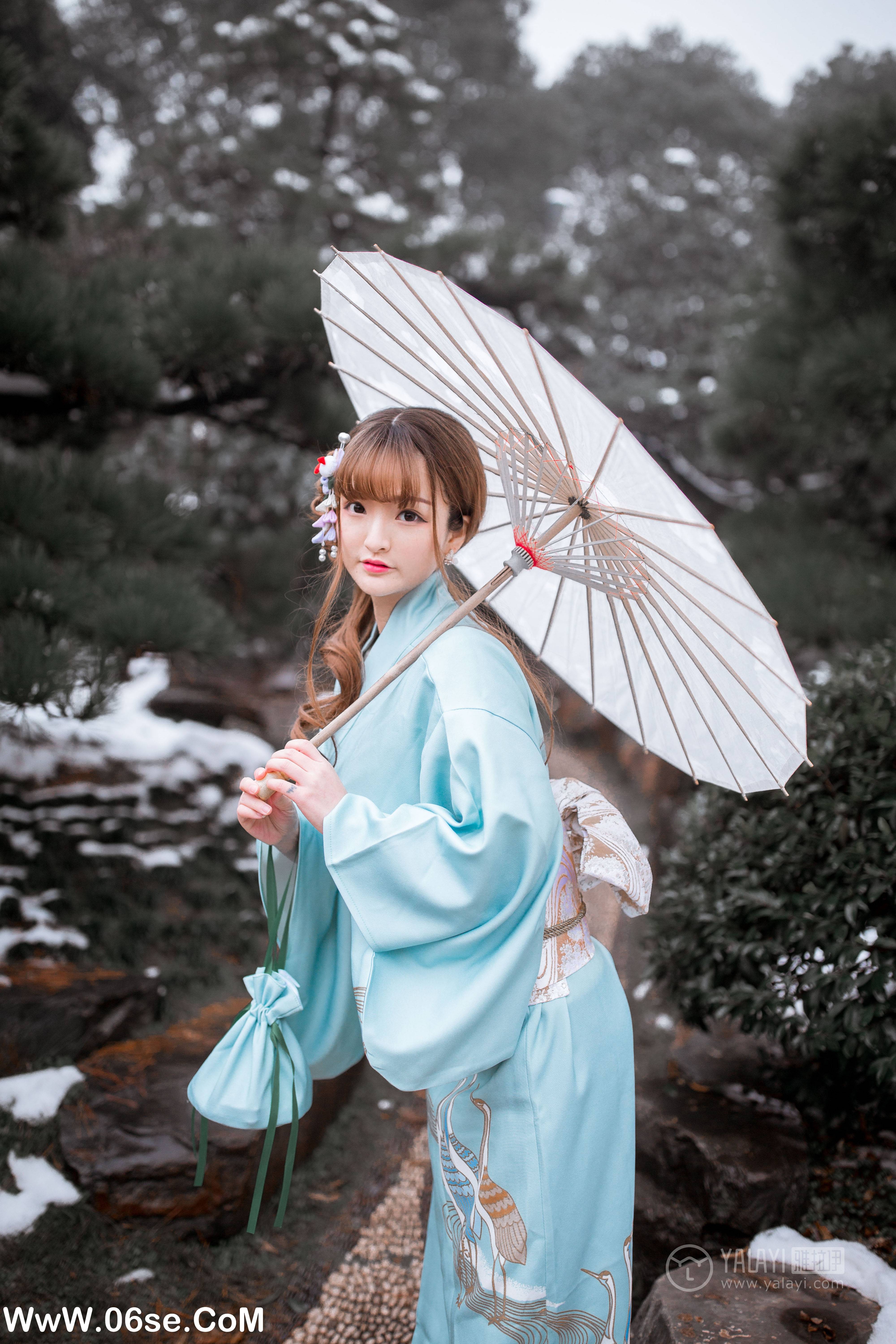图片[20]-[YALAYI雅拉伊] No.192 赏雪 团团-六色网