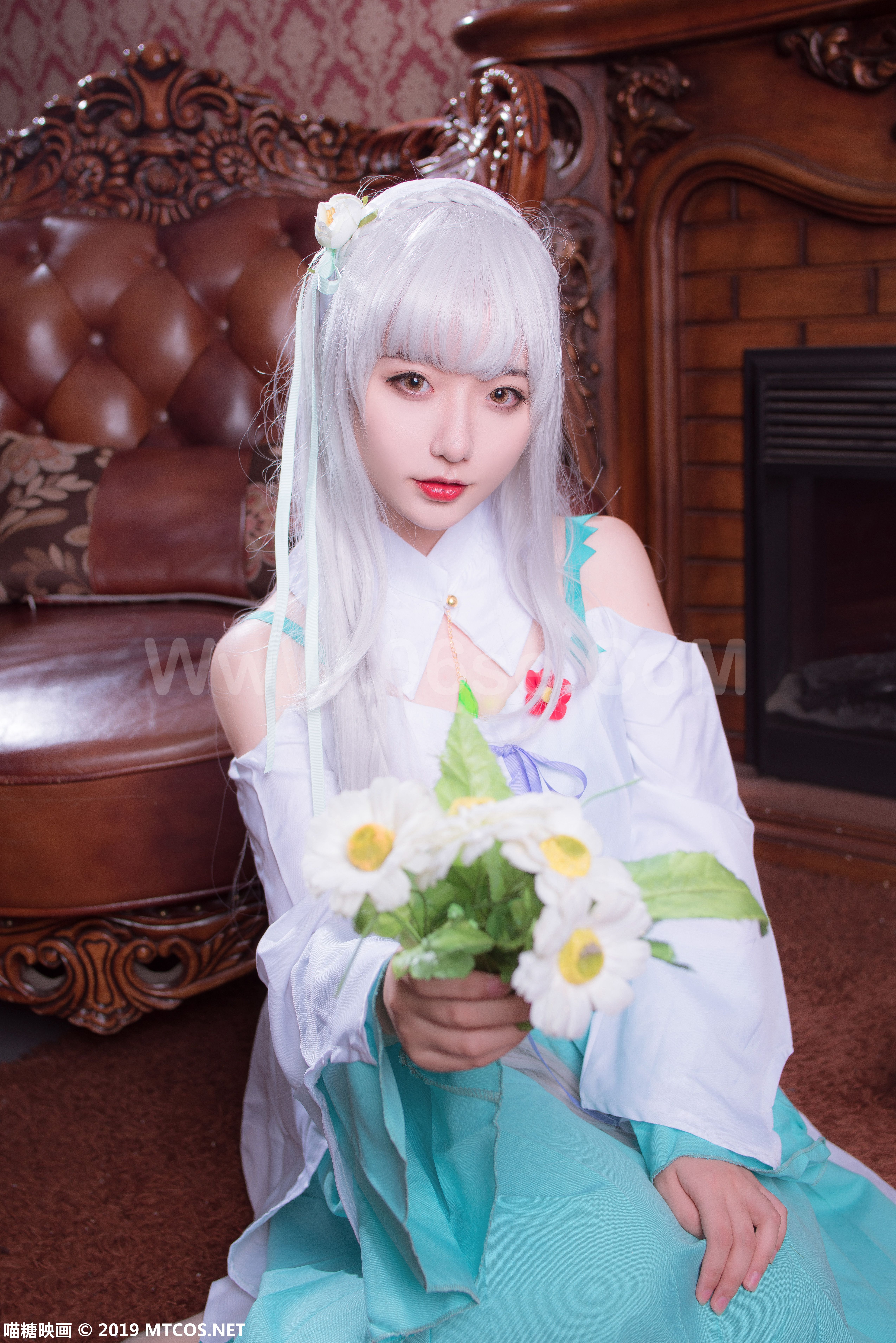 图片[19]-[MTCos] 喵糖映画 Vol.052 艾米莉亚的日常-六色网