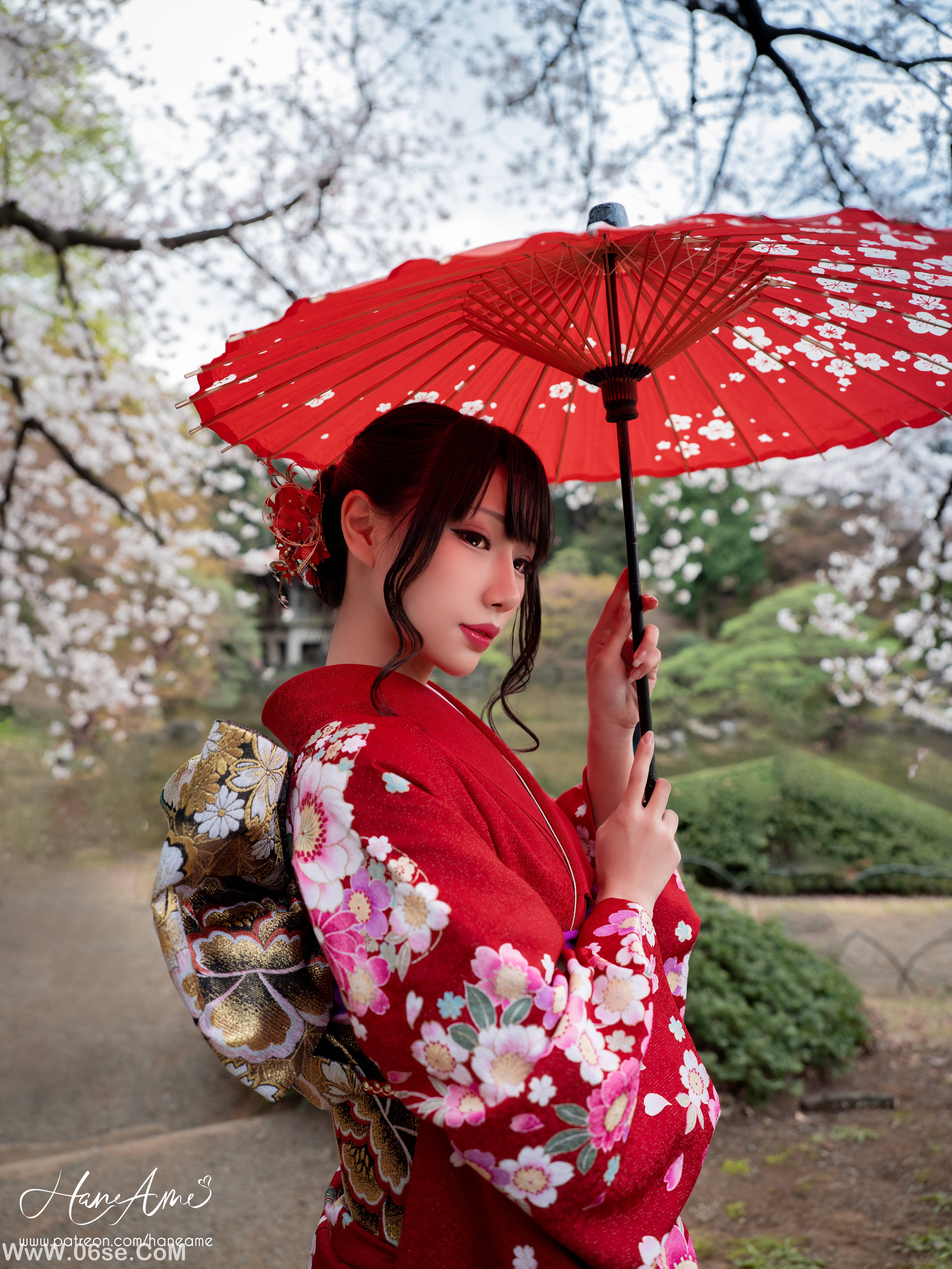 图片[20]-Hane Ame 雨波写真 NO.013 – 赤紅和服[38P736M]-六色网