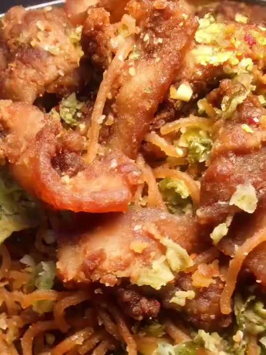 散芹菜,家乡美食