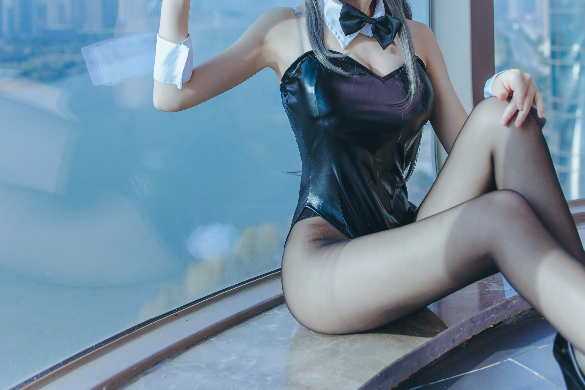 图片[22]-Coser衣衣 NO.064 – 麻衣兔女郎[42P78M]-六色网
