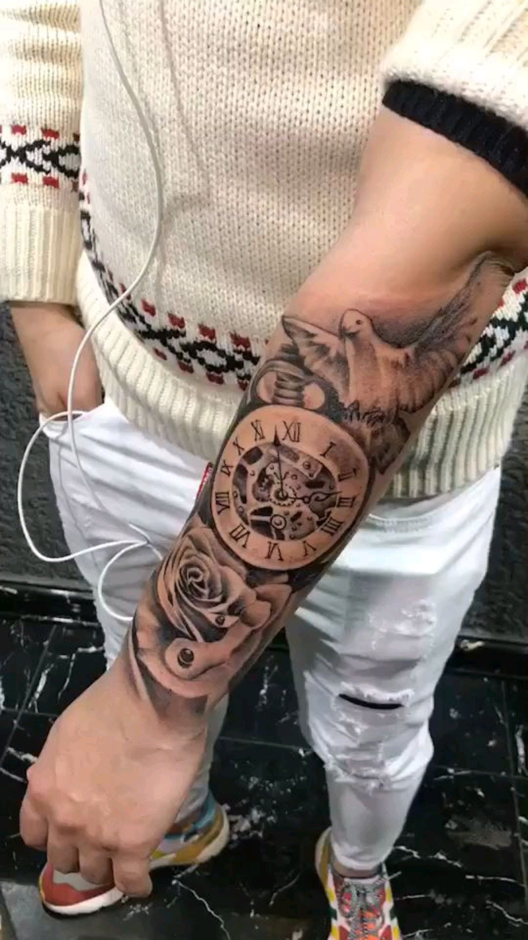 包小臂完成