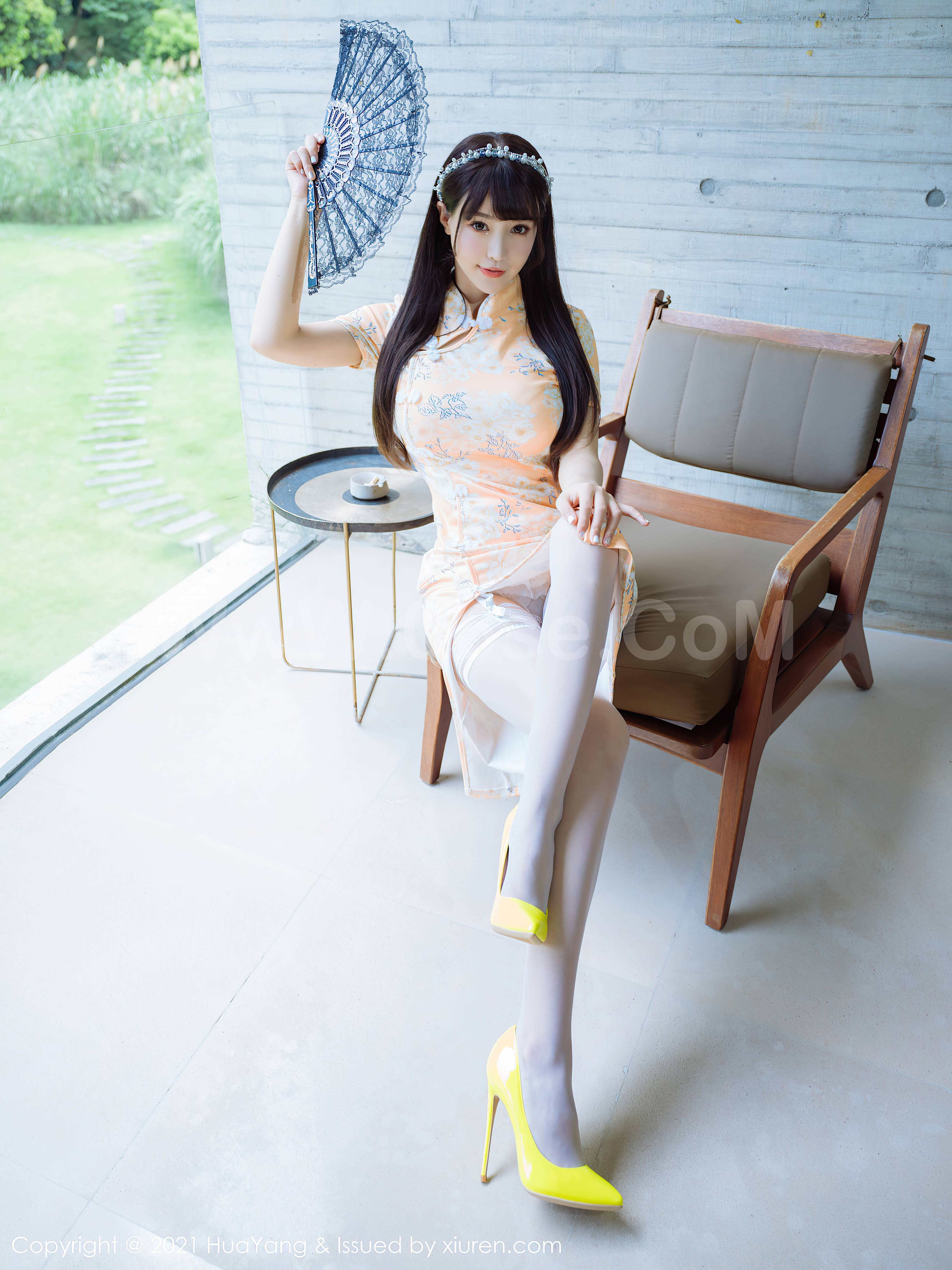 图片[4]-HuaYang Vol.436 Zhu Ke Er (朱可儿Flower)-六色网