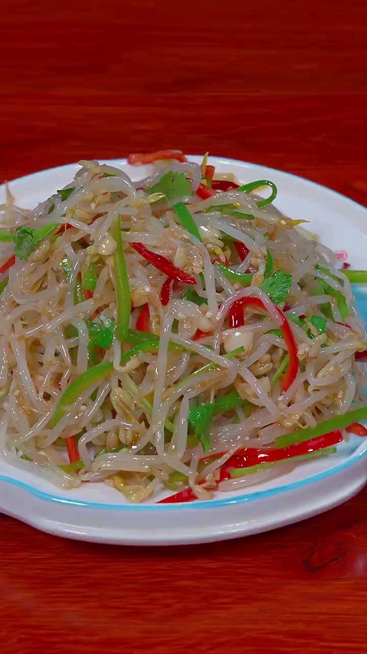 分享美食凉拌豆芽做法