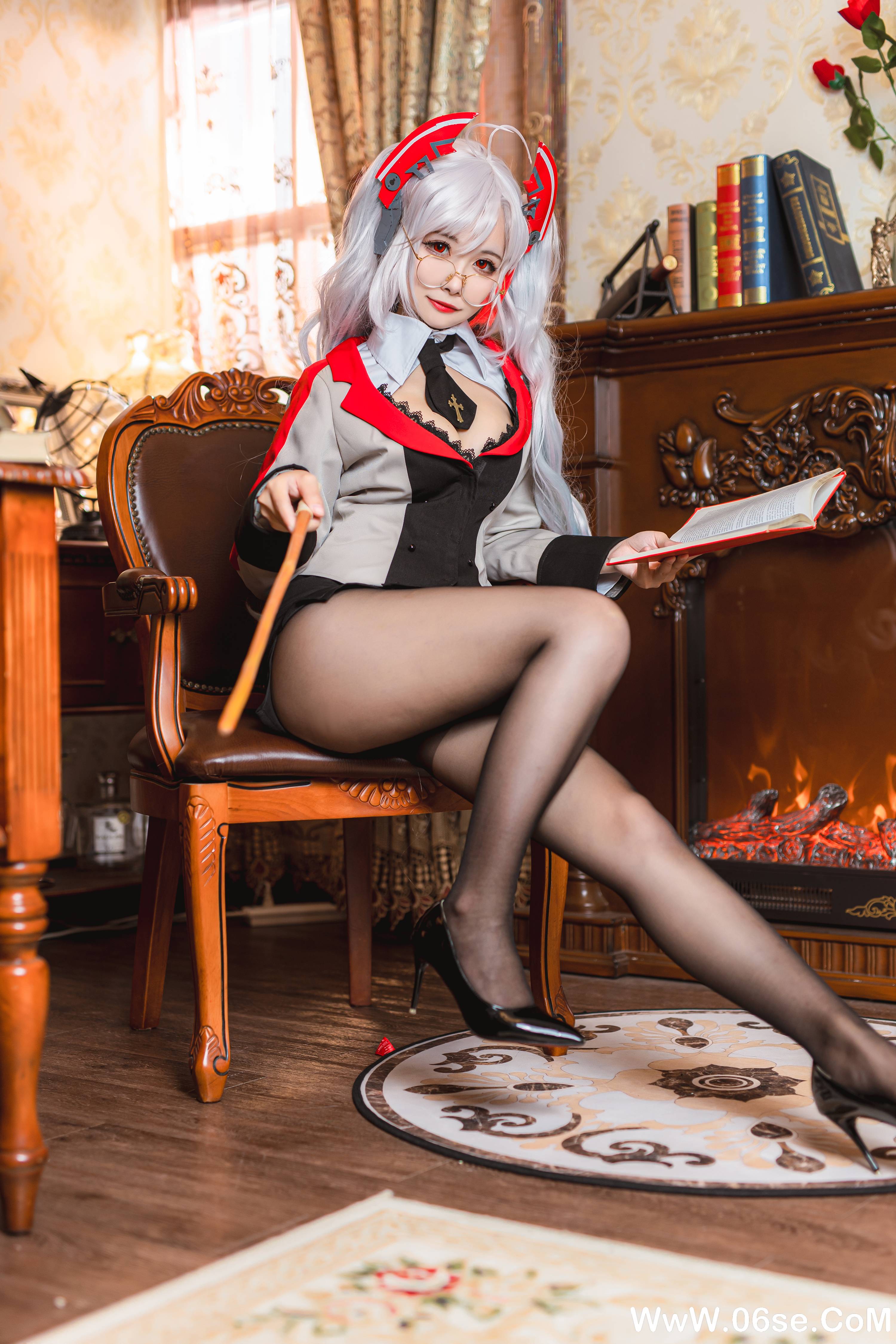图片[5]-Momoko葵葵 NO.026 – 欧根之教师[21P159M]-六色网