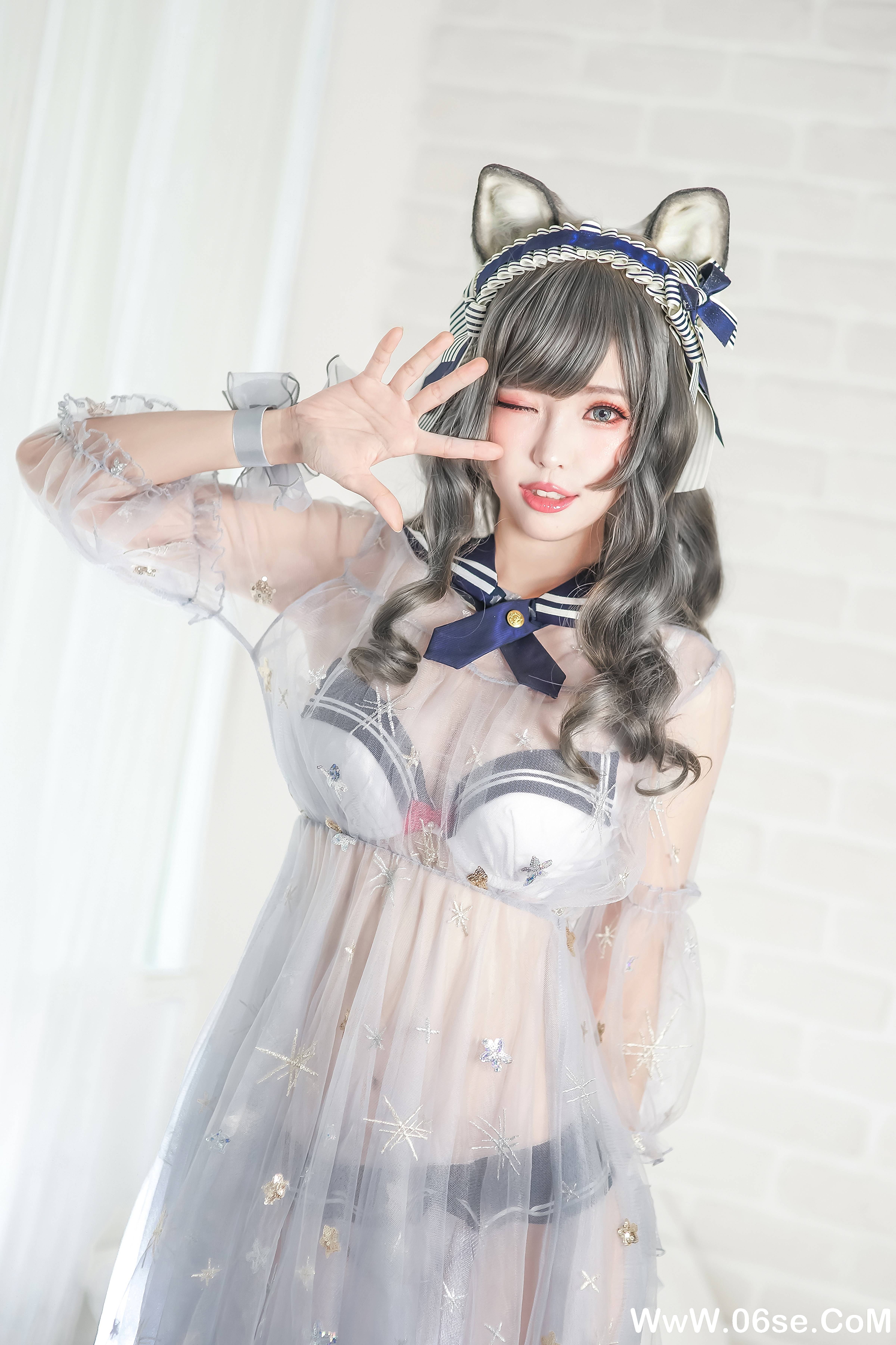 图片[8]-Ely_eee(ElyEE子) NO.036 — 灰太狼-透明睡裙[21P99M]-六色网