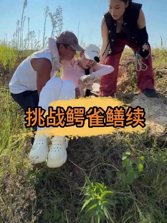 挑战鳄雀鳝,果然是名不虚传……