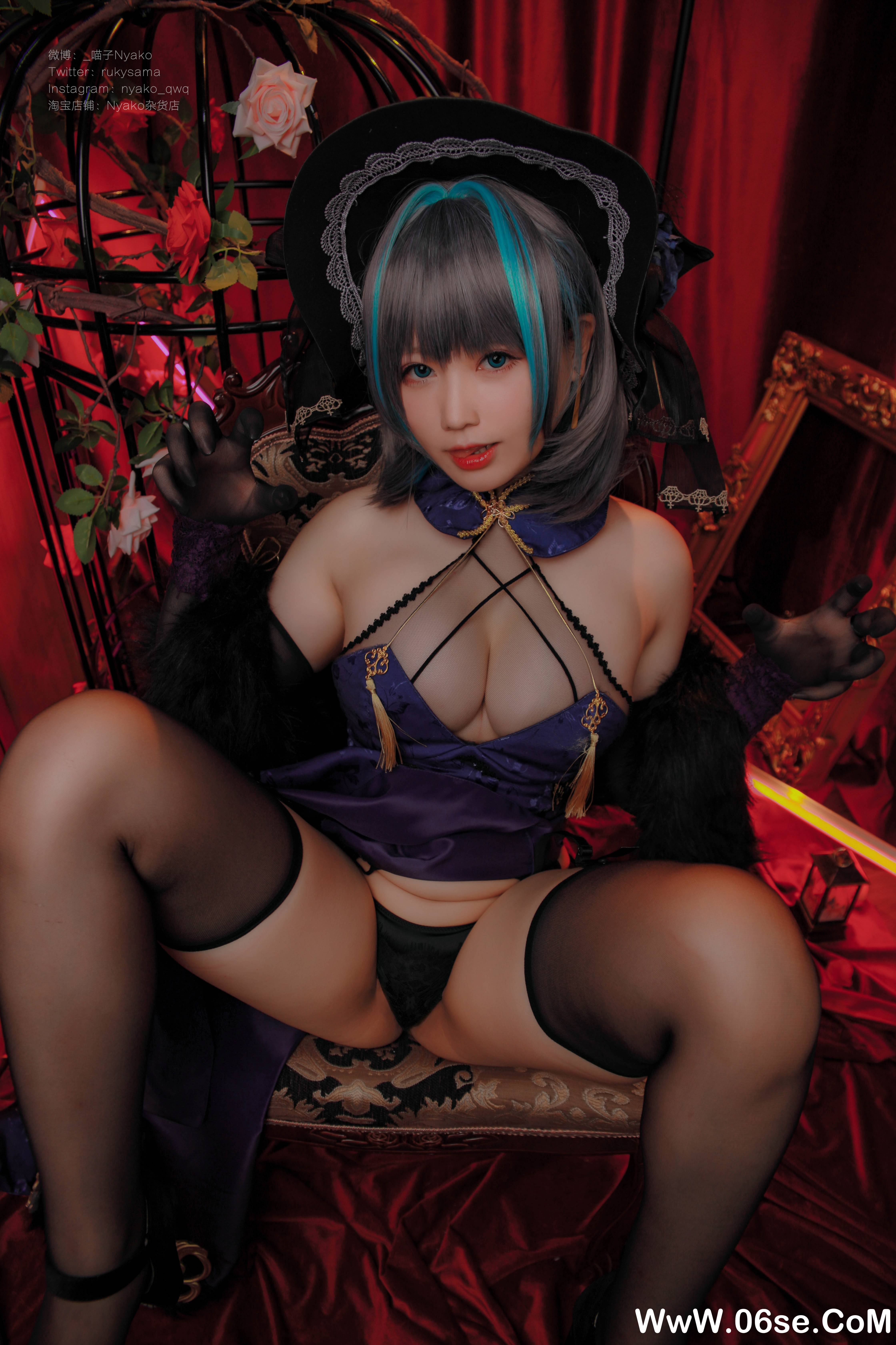 图片[17]-Nyako喵子 NO.031 — 柴郡 [48P315M]-六色网