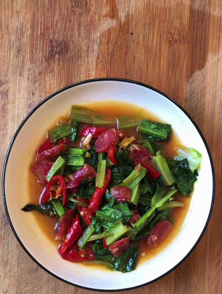 香肠煮多久,煮3分钟即可