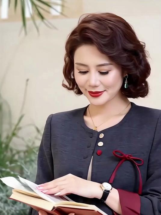 灰蓝外套搭配:中老年女性如何摆脱 “奶奶装”,尽显年轻?