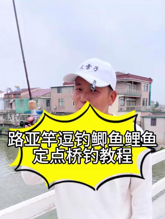 路亚鲫鱼鲤鱼逗钓，定点桥钓教程