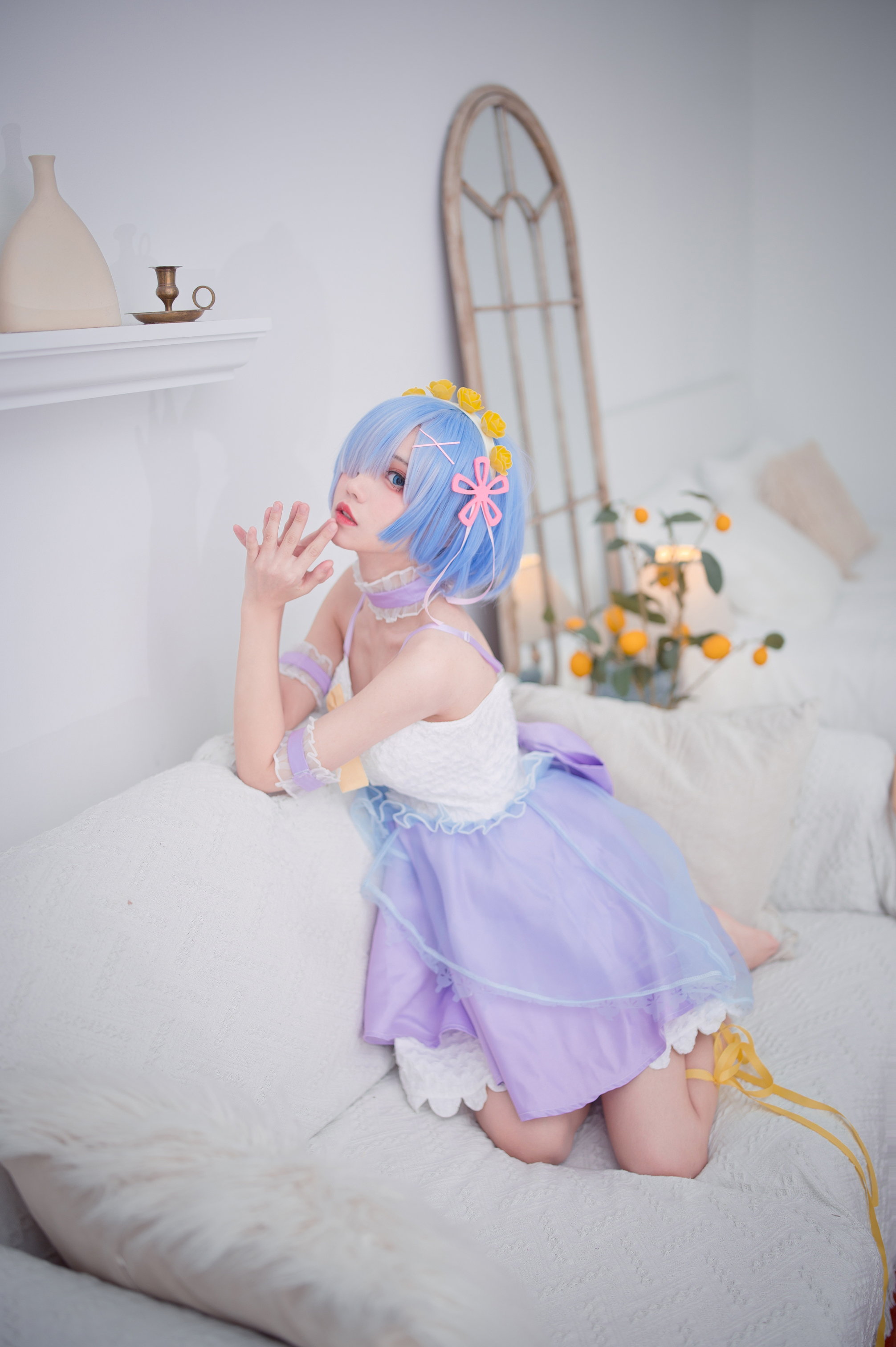 图片[9]-花柒hana NO.007 — 蕾姆CLEAR DRESS [15P34M]-六色网