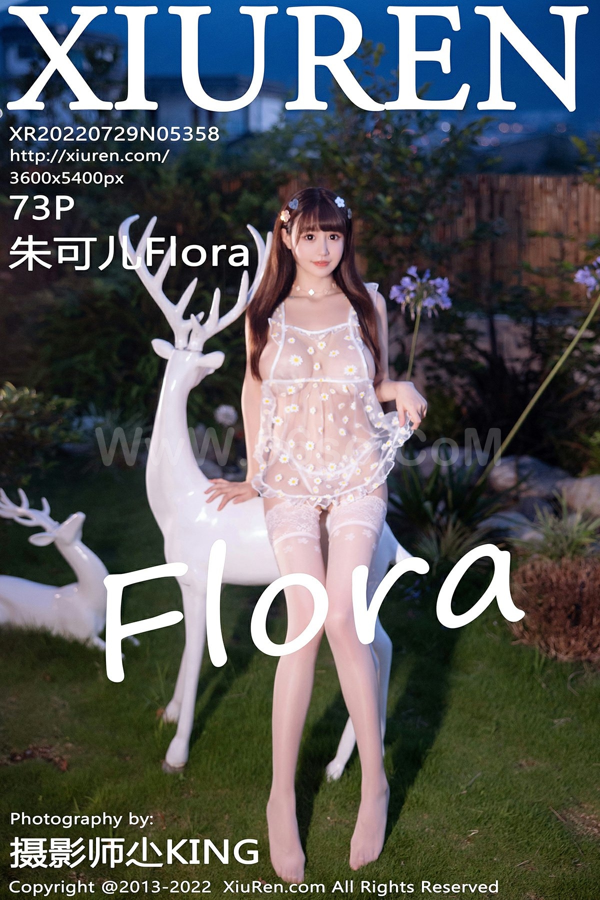 [XiuRen秀人网] 2022.07.29 No.5358 朱可儿Flora-六色网