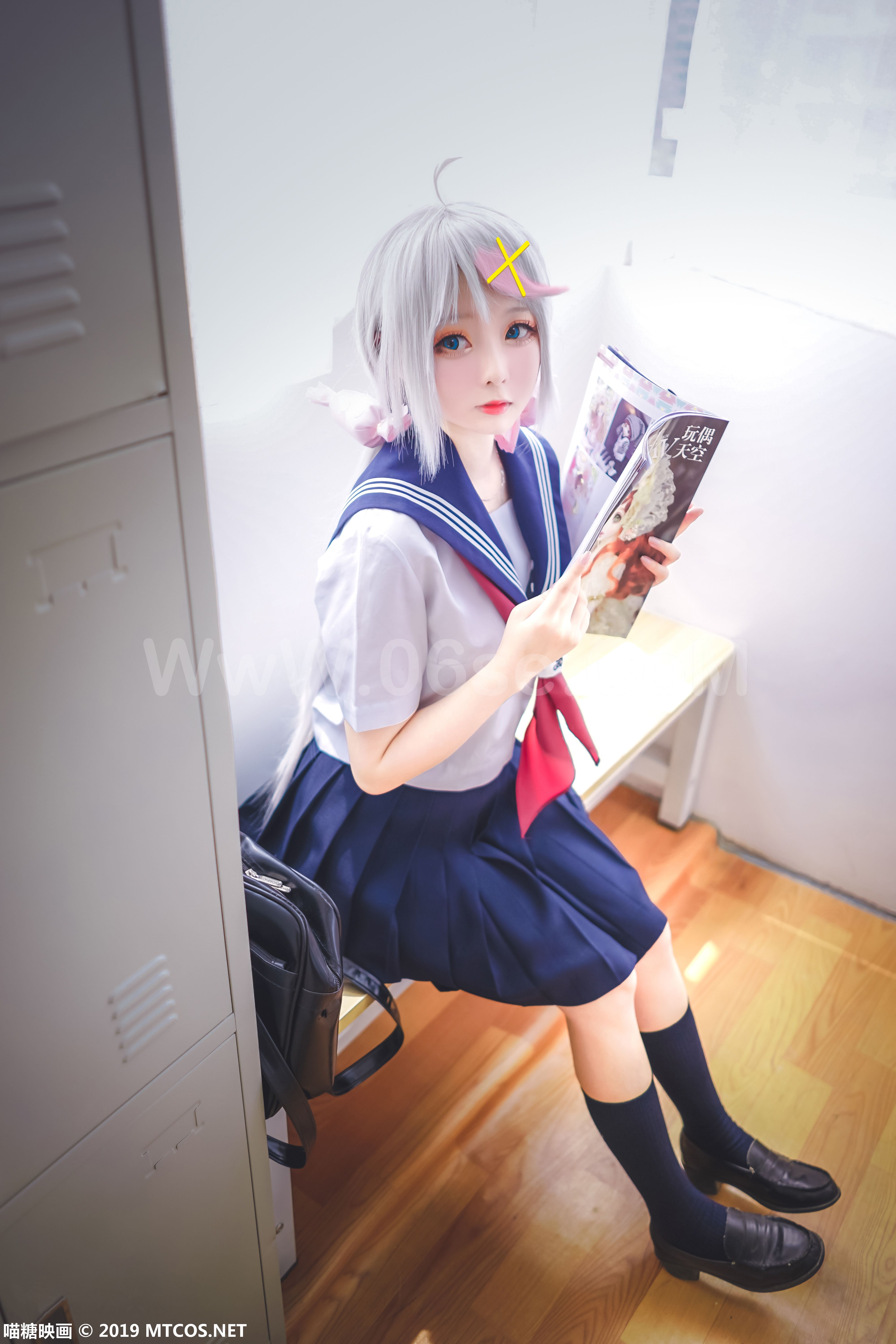 图片[14]-[MTCos] 喵糖映画 Vol.058 嶋葵 甜心小萝莉-六色网