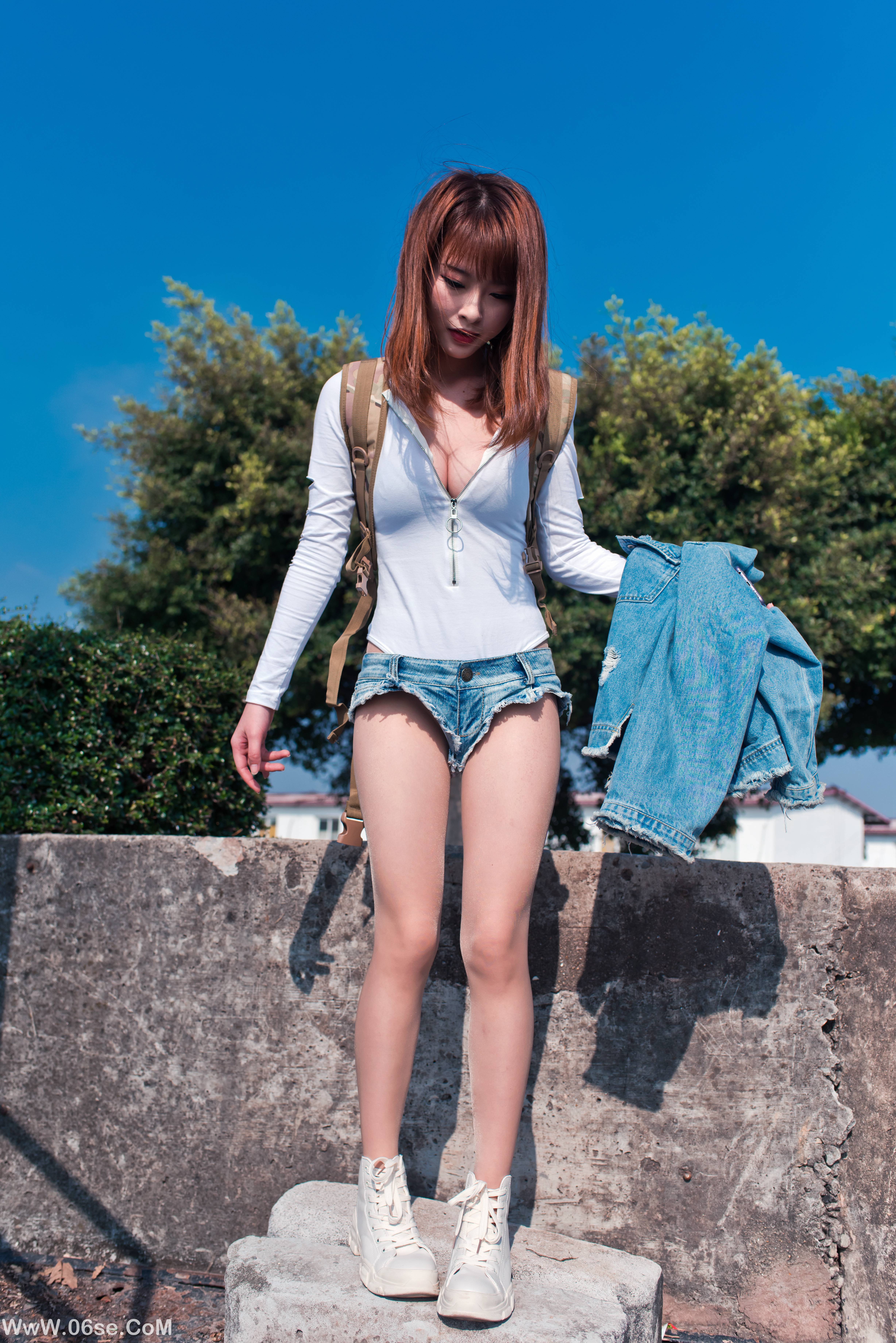 图片[274]-清水由乃 NO.003 御风街拍 轻水海鸥岛RS牛仔街拍 [413P2.81G]-六色网