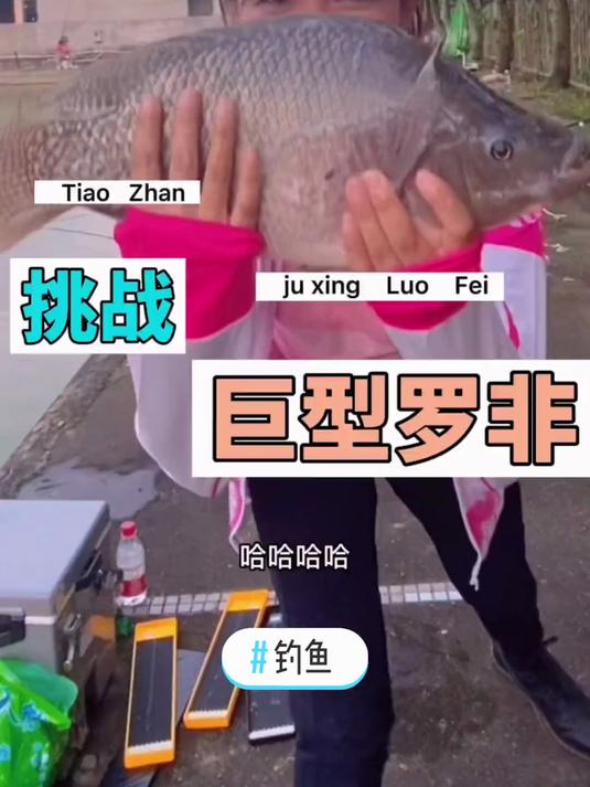 信心满满挑战巨型罗非鱼，可是竟然……
